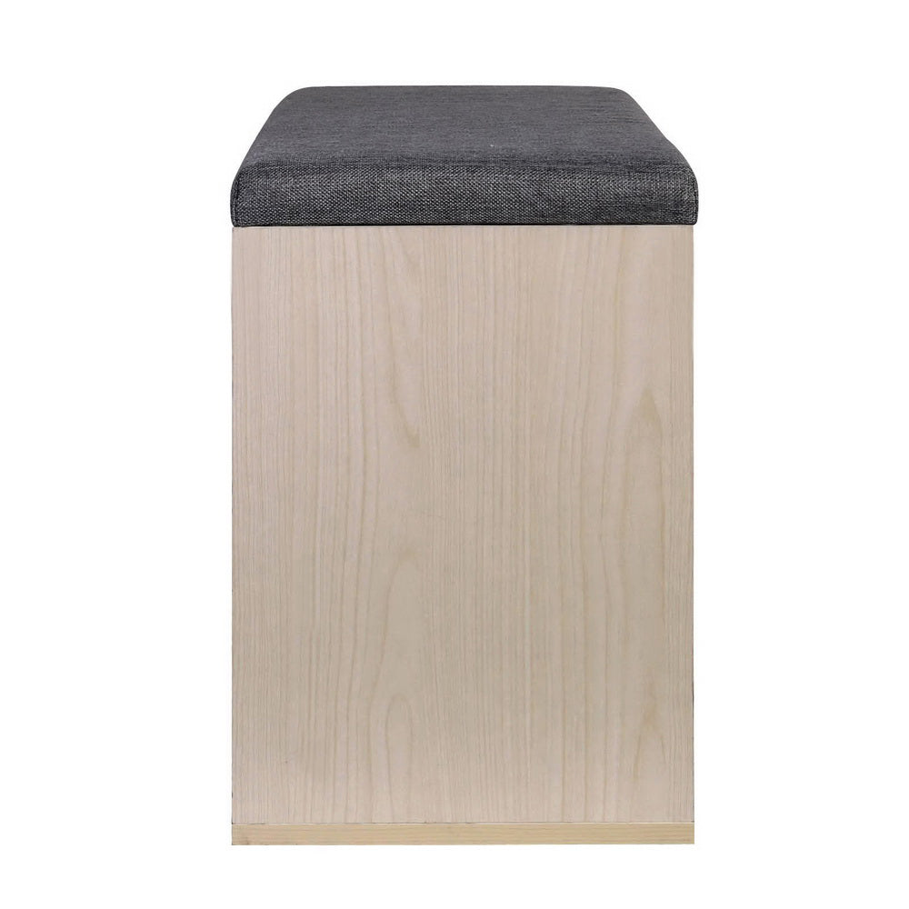 Artiss Wooden Shoe Organiser - Natural-Furniture &gt; Living Room - Peroz Australia - Image - 5
