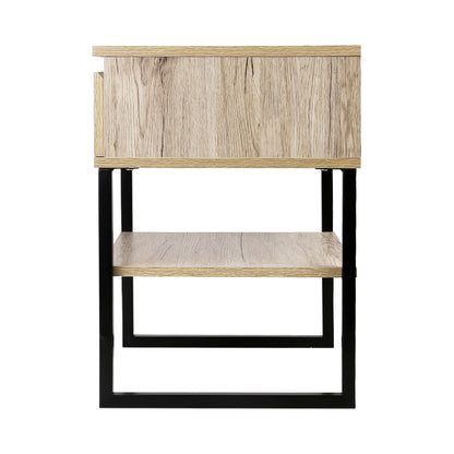Artiss Chest Style Metal Bedside Table-Bedside Tables - Peroz Australia - Image - 5