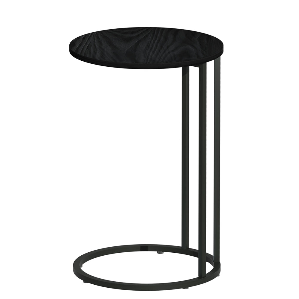 Artiss Coffee Table Side Table Laptop Desk Bedside Sofa Wooden Table Metal Frame-Furniture &gt; Living Room - Peroz Australia - Image - 2