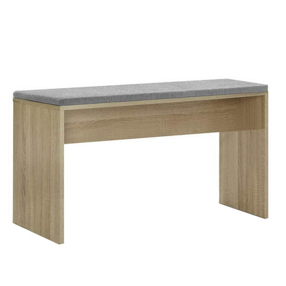 Artiss Dining Bench NATU Upholstery Seat Stool Chair Cushion Kitchen Furniture Oak 90cm-Furniture &gt; Dining - Peroz Australia - Image - 2