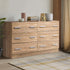 Artiss 6 Chest of Drawers Cabinet Dresser Table Tallboy Lowboy Storage Wood-Furniture > Living Room - Peroz Australia - Image - 1