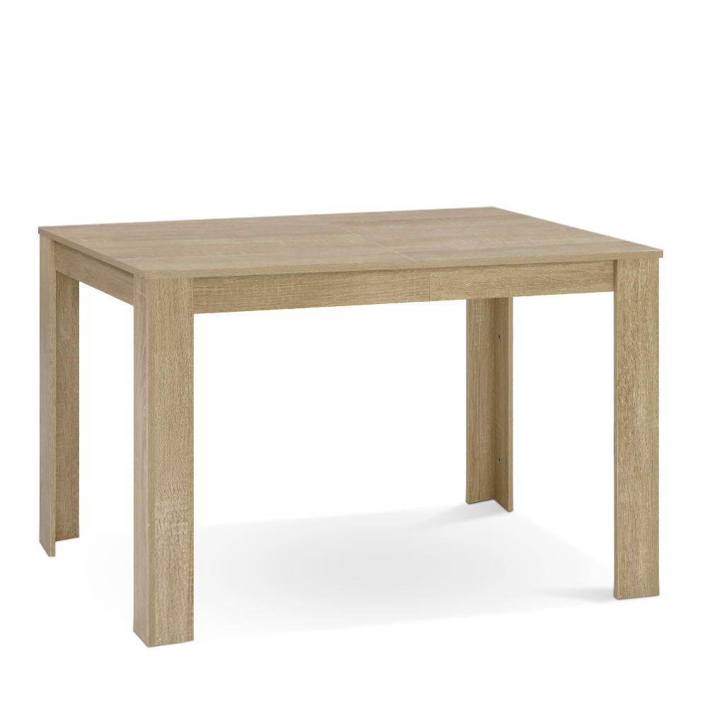 Artiss Dining Table 4 Seater Wooden Kitchen Tables Oak 120cm Cafe Restaurant-Furniture &gt; Dining - Peroz Australia - Image - 1