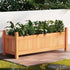 Greenfingers Garden Bed Raised Wooden Planter Outdoor Box Vegetables 90x30x33cm-Home & Garden > Garden Beds-PEROZ Accessories