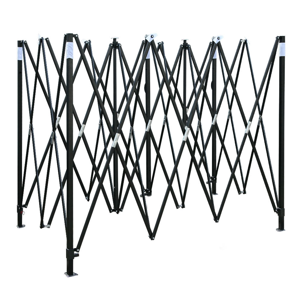 Instahut Gazebo 3x4.5 Pop Up Marquee Folding Tent Wedding Gazebos Camping Outdoor Shade Canopy White-Occasions &gt; Wedding Accessories-PEROZ Accessories