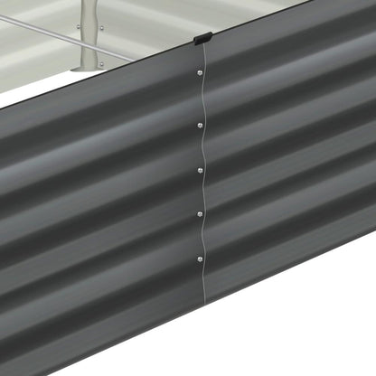 Livsip Garden Bed Kits Raised Instant Planter 160x80x45CM Galvanised Steel 2PCS