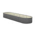 Shop Livsip Raised Garden Bed Beds Kit Planter Oval Galvanised Steel 320cmX80cmX56cm  | PEROZ Australia