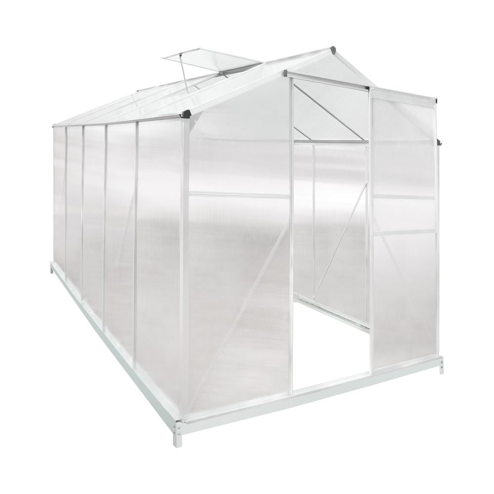 Shop Livsip Greenhouse Aluminium Green House Shed Base Polycarbonate Walk in 3.1x1.9M  | PEROZ Australia