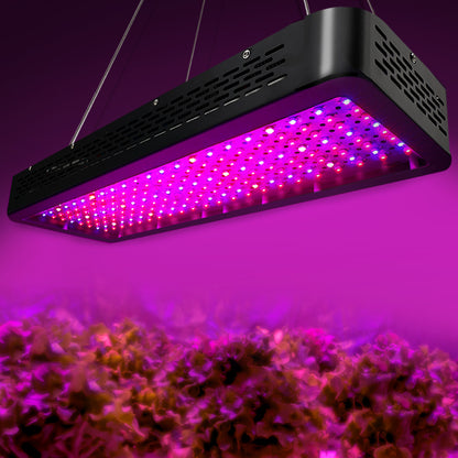 Greenfingers Set of 2 LED Grow Light Kit Hydroponic System 2000W Full Spectrum Indoor-Home &amp; Garden &gt; Green Houses-PEROZ Accessories