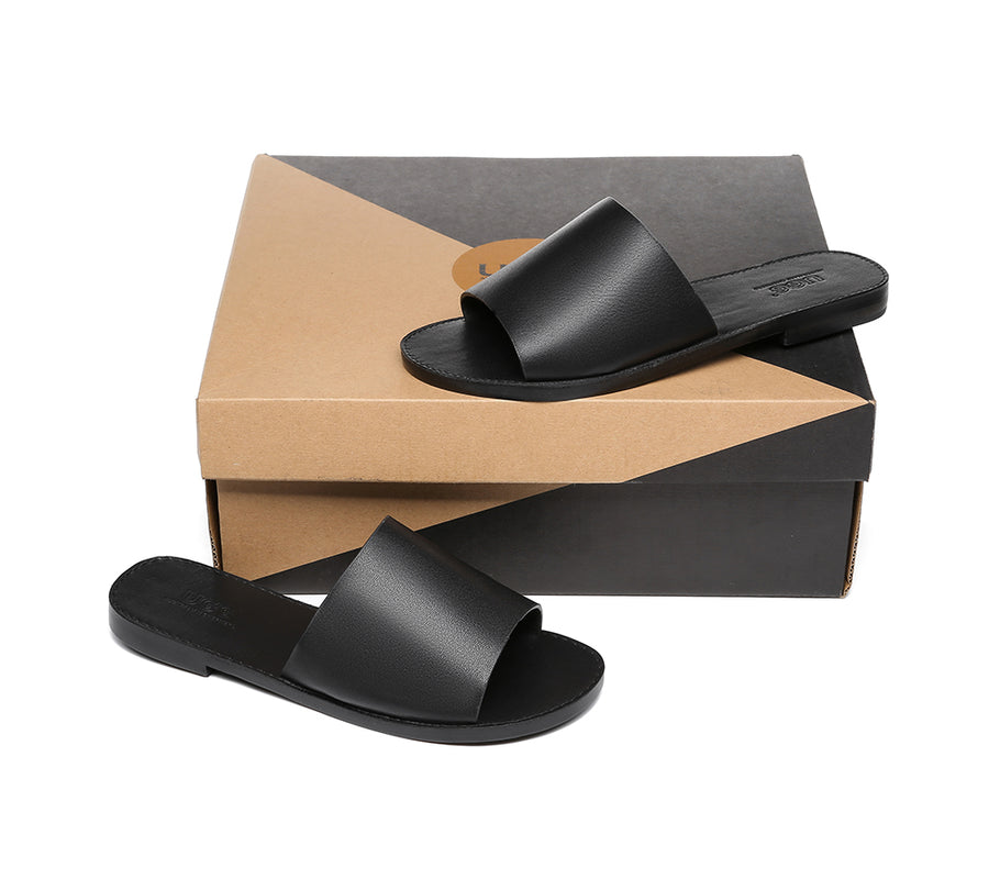 Australian Shepherd Women Sandal Sophie Slip On Slides-Sandals-PEROZ Accessories