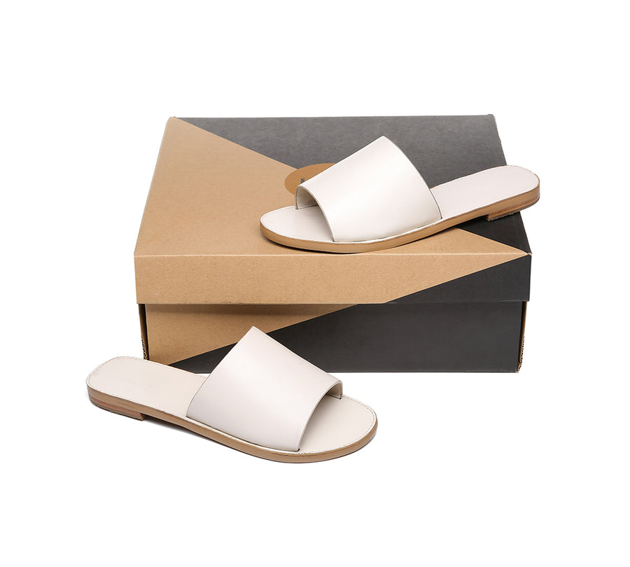 Australian Shepherd Women Sandal Sophie Slip On Slides-Sandals-PEROZ Accessories