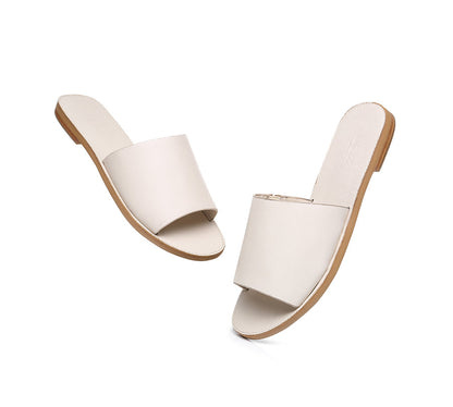 Australian Shepherd Women Sandal Sophie Slip On Slides-Sandals-PEROZ Accessories