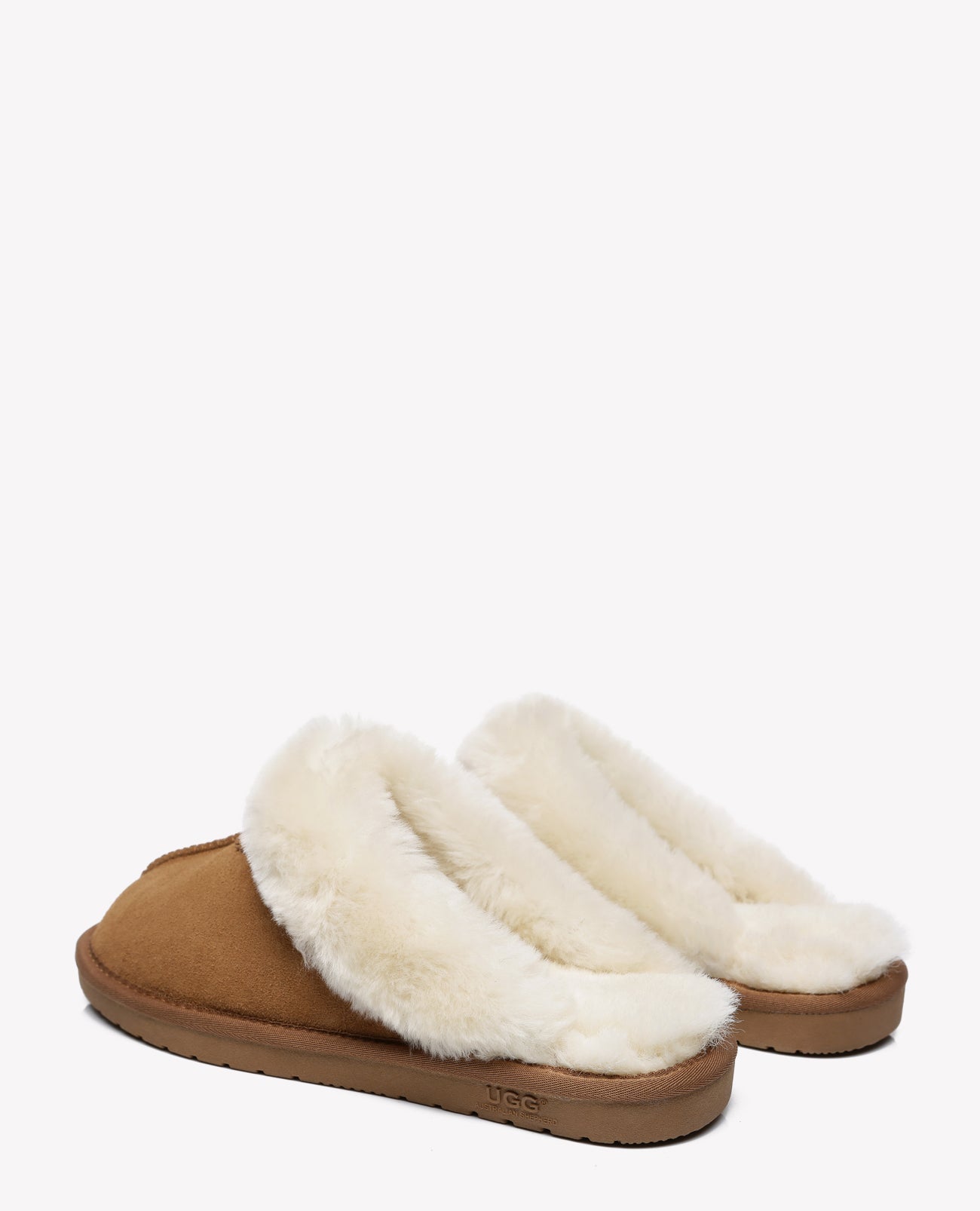 Australian Shepherd Australian Premium Sheepskin Unisex Ugg Slippers-Slippers-PEROZ Accessories