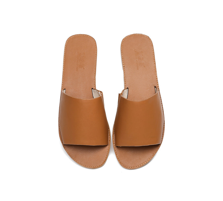 Australian Shepherd Women Sandal Sophie Slip On Slides-Sandals-PEROZ Accessories