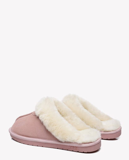 Australian Shepherd Australian Premium Sheepskin Unisex Ugg Slippers-Slippers-PEROZ Accessories
