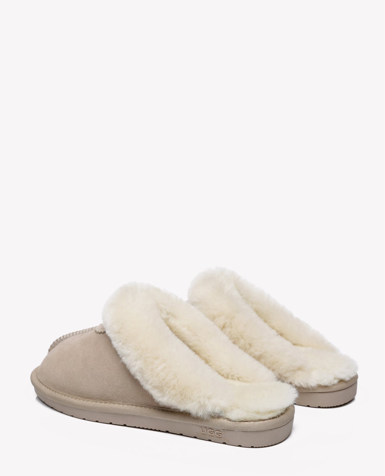 Australian Shepherd Australian Premium Sheepskin Unisex Ugg Slippers-Slippers-PEROZ Accessories