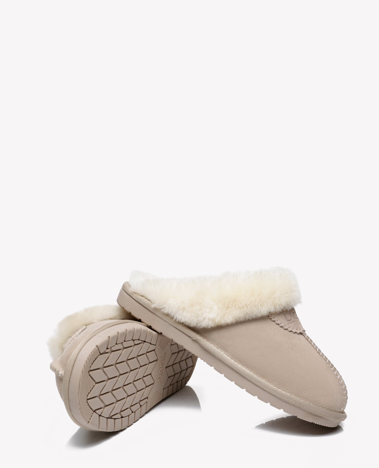 Australian Shepherd Australian Premium Sheepskin Unisex Ugg Slippers-Slippers-PEROZ Accessories