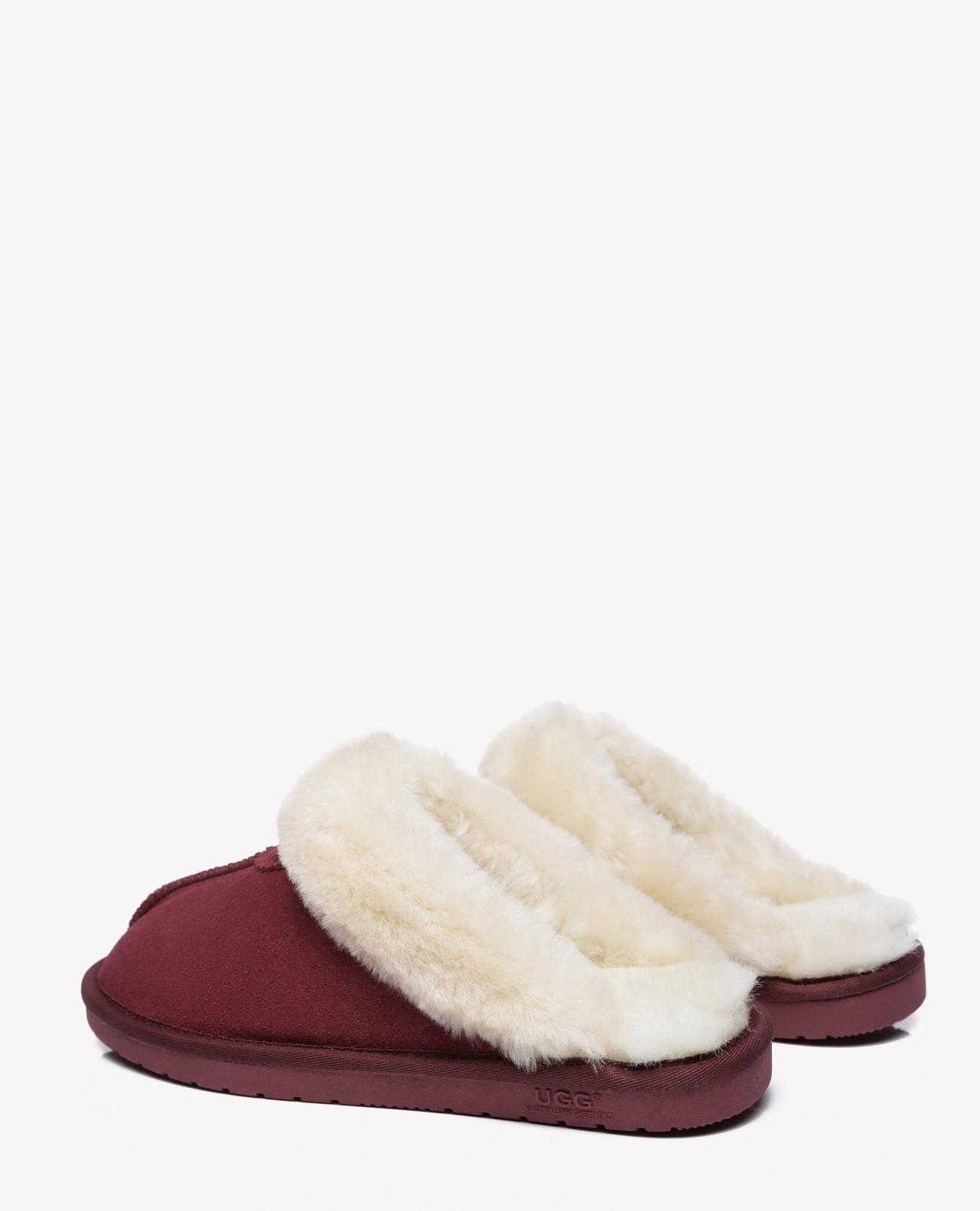 Australian Shepherd Australian Premium Sheepskin Unisex Ugg Slippers-Slippers-PEROZ Accessories