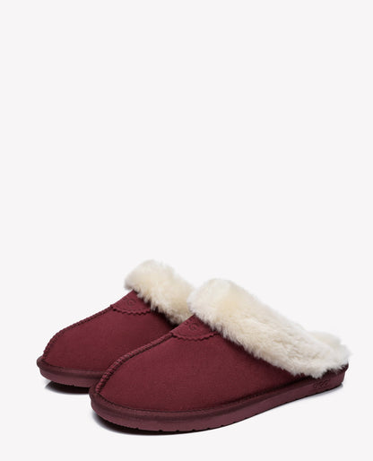 Australian Shepherd Australian Premium Sheepskin Unisex Ugg Slippers-Slippers-PEROZ Accessories