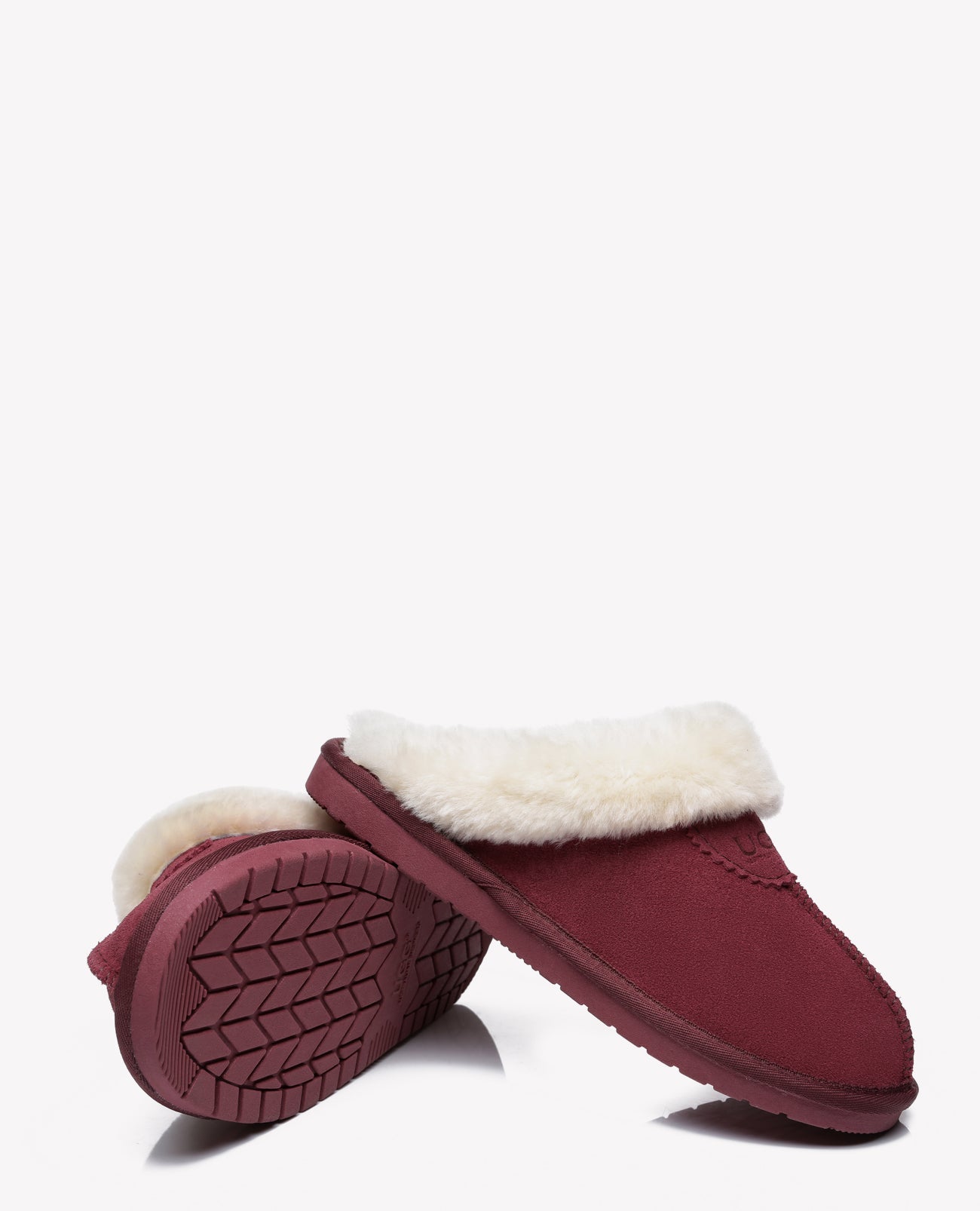 Australian Shepherd Australian Premium Sheepskin Unisex Ugg Slippers-Slippers-PEROZ Accessories