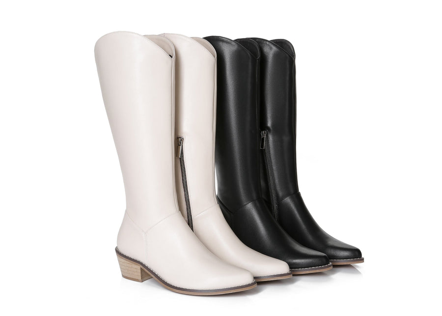 TARRAMARRA Women Leather Boots Catalina Knee-high-Boots-PEROZ Accessories