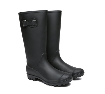 Australian Shepherd UGG Rainboots ,Tall Gumboots Women Veronica With Wool Insoles-Boots-PEROZ Accessories