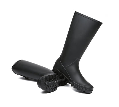 Australian Shepherd UGG Rainboots ,Tall Gumboots Women Veronica With Wool Insoles-Boots-PEROZ Accessories