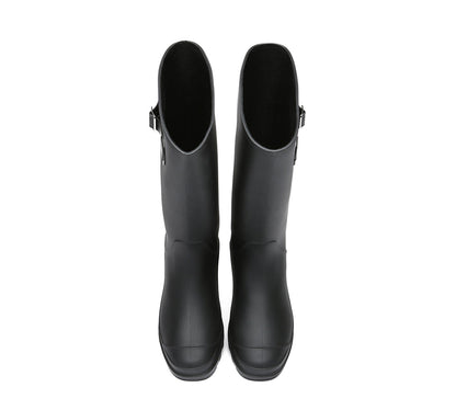 Australian Shepherd UGG Rainboots ,Tall Gumboots Women Veronica With Wool Insoles-Boots-PEROZ Accessories