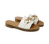 TARRAMARRA Leather Flat Slides Women Jianna Ultra Soft Footbed-Slides-PEROZ Accessories