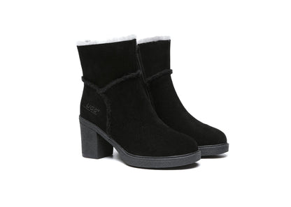 Australian Shepherd AS UGG Women Heels Betta-Boots-PEROZ Accessories