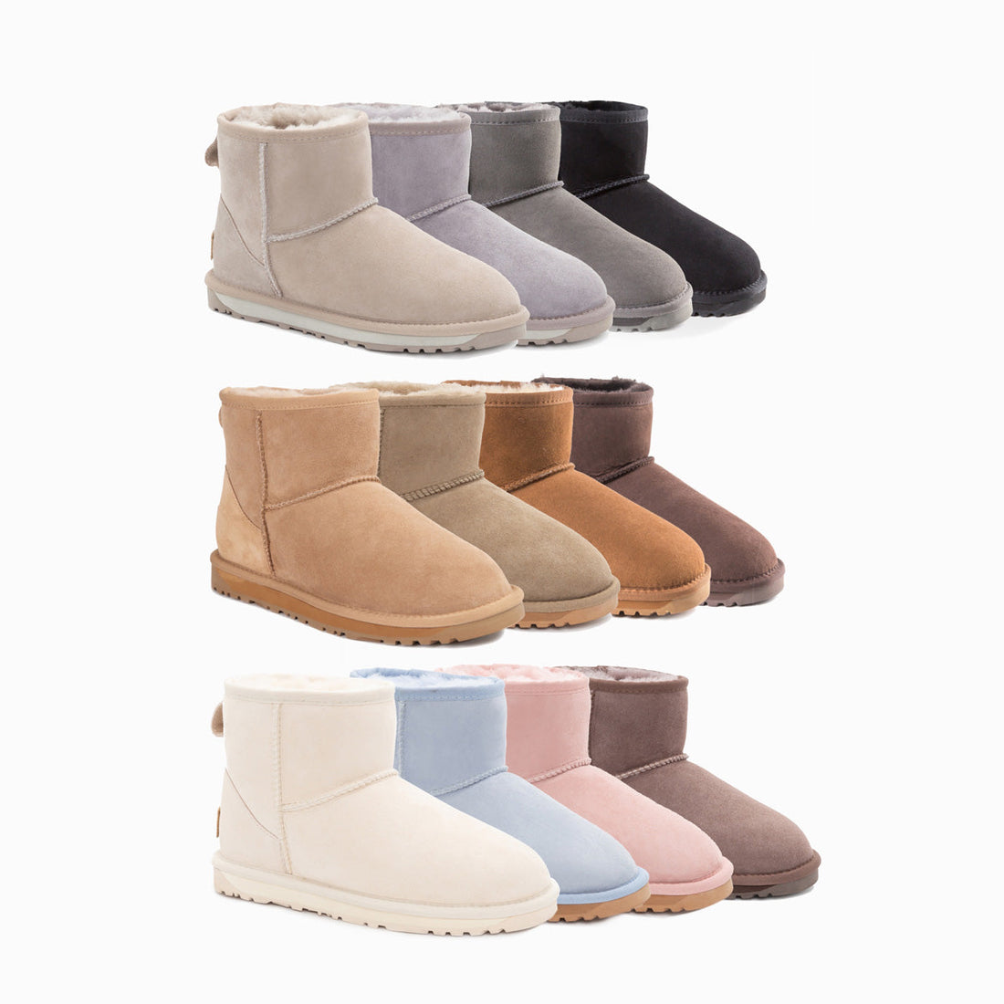 Ugg Classic Mini Boots (Water Resistant)-Boots-PEROZ Accessories