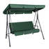 Gardeon Swing Chair Hammock Outdoor Furniture Garden Canopy Bench Seat Green-Furniture > Outdoor-PEROZ Accessories