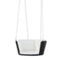 Gardeon Rattan Porch Swing Chair With Chain Cushion Outdoor Furniture Black-Home & Garden > Hammocks-PEROZ Accessories