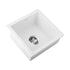 Shop Welba Kitchen Sink 38x38cm Granite Stone Sink Laundry Basin Single Bowl White  | PEROZ Australia
