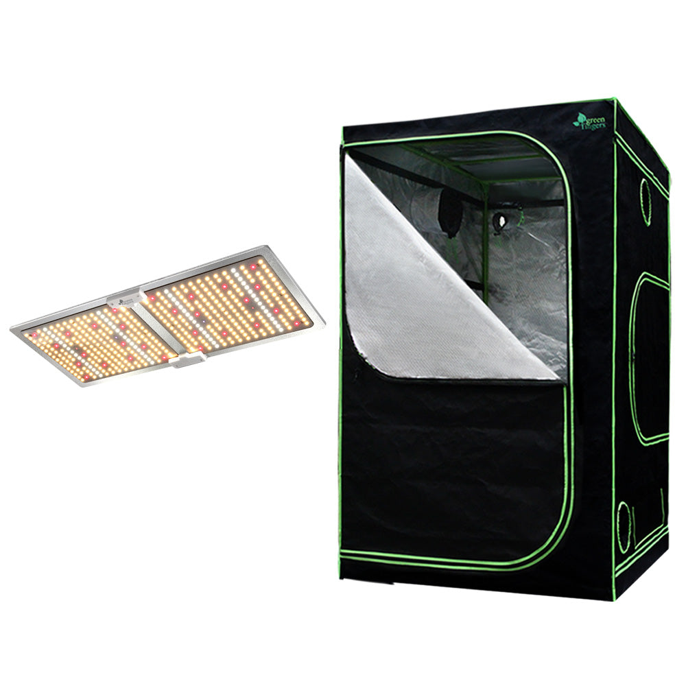 Greenfingers Grow Tent 2200W LED Grow Light Hydroponics Kits Hydroponic System-Home &amp; Garden &gt; Green Houses-PEROZ Accessories