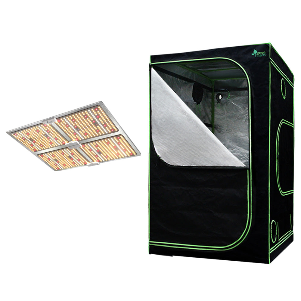 Greenfingers Grow Tent 4500W LED Grow Light Hydroponics Kits Hydroponic System-Home &amp; Garden &gt; Green Houses-PEROZ Accessories
