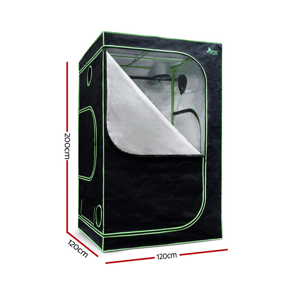 Green Fingers 200cm Hydroponic Grow Tent-Home &amp; Garden &gt; Green Houses-PEROZ Accessories