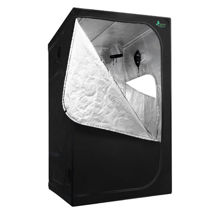 Greenfingers Hydroponics Indor Grow Tent Kits Reflective 1.2X1.2X2M 600D Oxford-Home &amp; Garden &gt; Green Houses-PEROZ Accessories