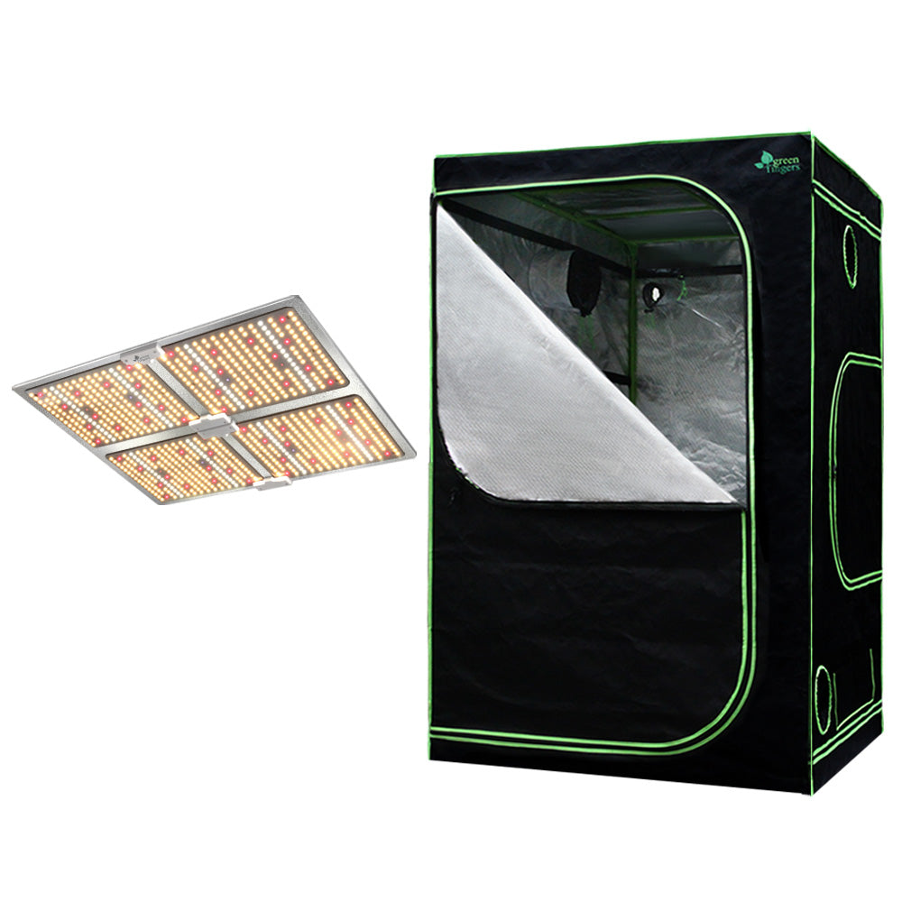 Greenfingers Grow Tent 4500W LED Grow Light Hydroponics Kits System 1.2x1.2x2M-Home &amp; Garden &gt; Green Houses-PEROZ Accessories