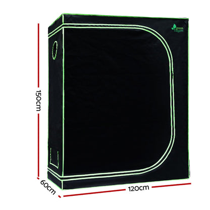 Greenfingers Grow Tent 120 x 60 x 150cm Hydroponics Indoor Kit Grow System-Home &amp; Garden &gt; Green Houses-PEROZ Accessories
