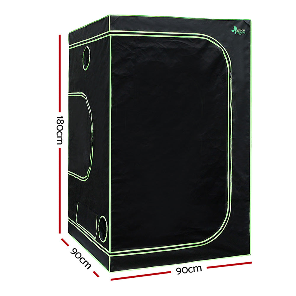 Green Fingers 90cm Hydroponic Grow Tent-Home &amp; Garden &gt; Green Houses-PEROZ Accessories