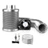 Greenfingers Ventilation Fan and Active Carbon Filter Ducting Kit-Home & Garden > Green Houses-PEROZ Accessories