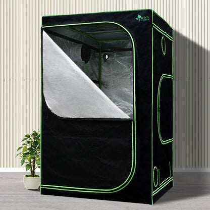 Greenfingers Grow Tent 2000W LED Grow Light 120X120X200cm Mylar 6&quot; Ventilation-Home &amp; Garden &gt; Green Houses-PEROZ Accessories