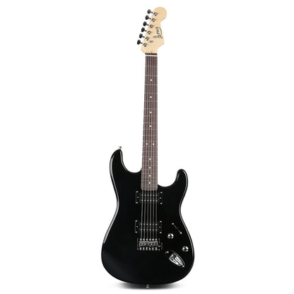 Alpha Electric Guitar Music String Instrument Rock Black Carry Bag Steel String-Audio &amp; Video &gt; Musical Instrument &amp; Accessories-PEROZ Accessories