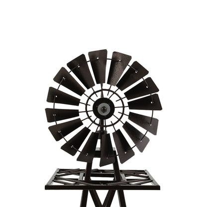 Garden Windmill 120cm Metal Ornaments Outdoor Decor Ornamental Wind Mill-Home &amp; Garden &gt; Decor-PEROZ Accessories