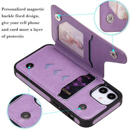 Anymob iPhone Red 3D Butterfly Flip Leather Case Mini Wallet Book Cover-Mobile Phone Cases-PEROZ Accessories