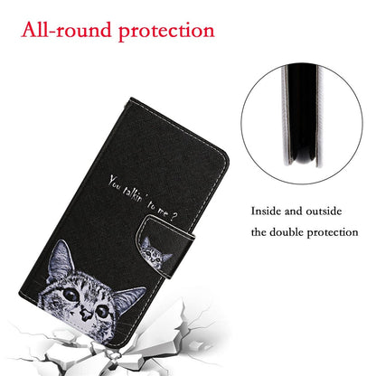 Anymob iPhone Case White Unicorn Flip Leather Wallet Stand Cover Phone Bag Shell-Mobile Phone Cases-PEROZ Accessories