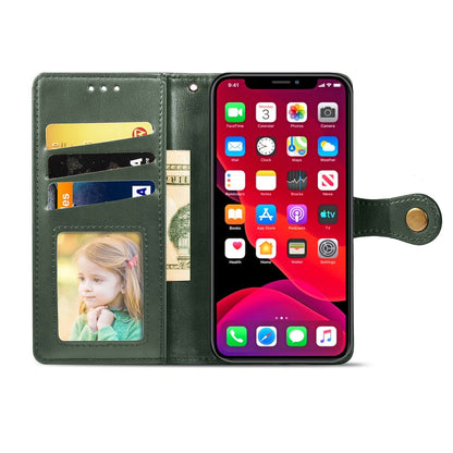 Anymob iPhone Case Black Flip Leather Card slot Wallet Phone Book Style Cover-Mobile Phone Cases-PEROZ Accessories
