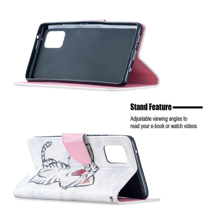 Anymob Samsung Case Multicolor Feather Cartoon Flip Leather Wallet Phone Cover Protection-Mobile Phone Cases-PEROZ Accessories