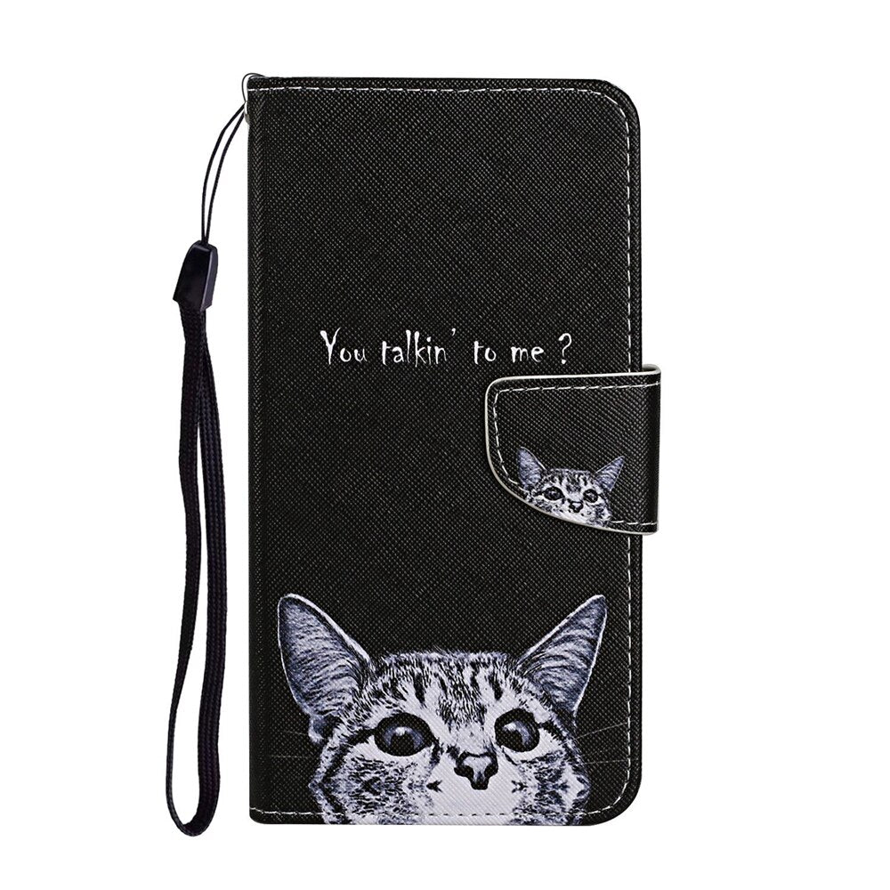 Anymob Samsung Red Roses Phone Cases Leather Flip Stand Cover-Mobile Phone Cases-PEROZ Accessories