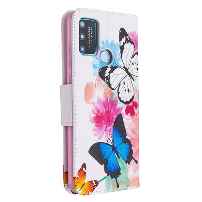 Anymob Huawei Black and Bear Flip Leather Mobile Phone Case Cover-PEROZ Accessories